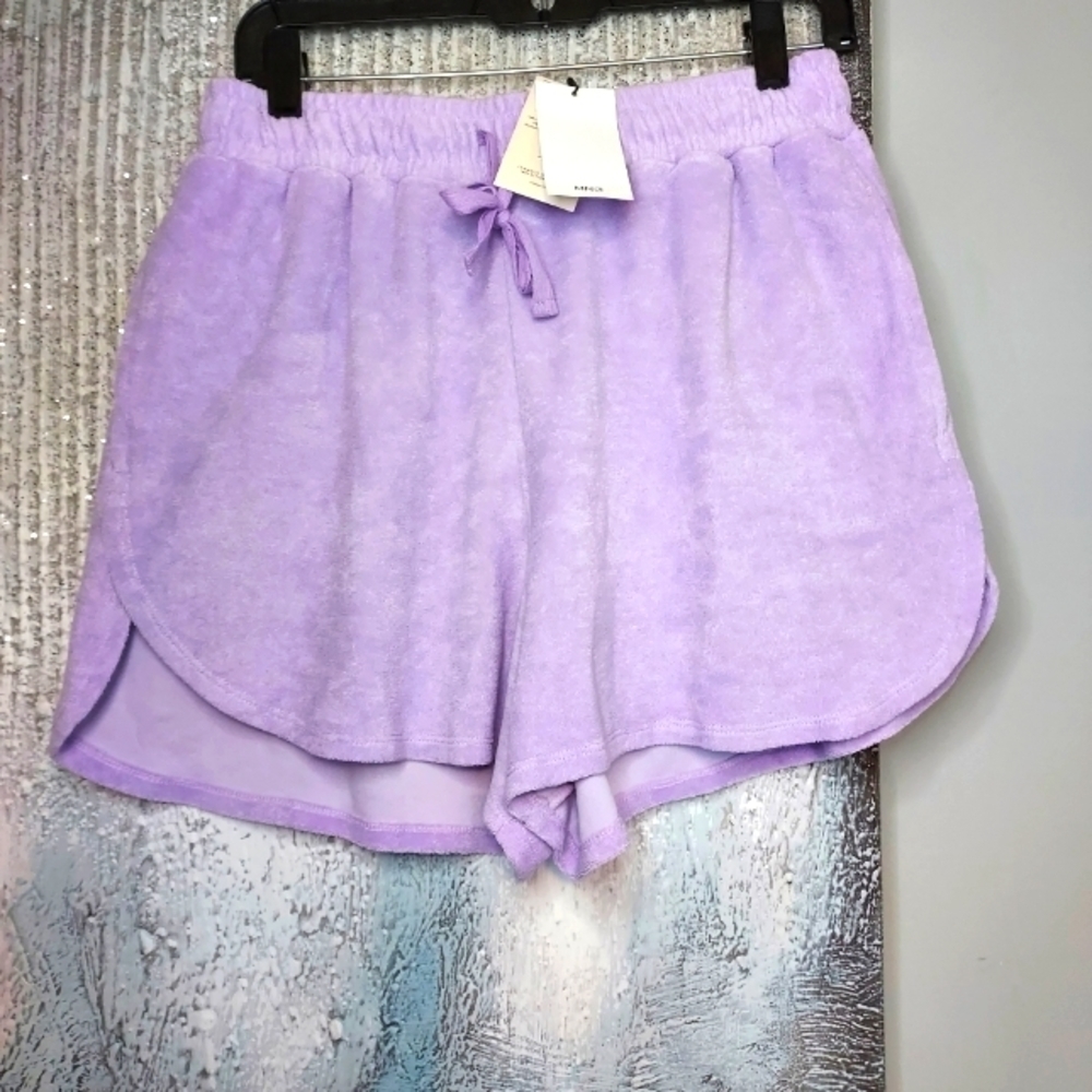 MANGO pijama towel shorts Sz-L